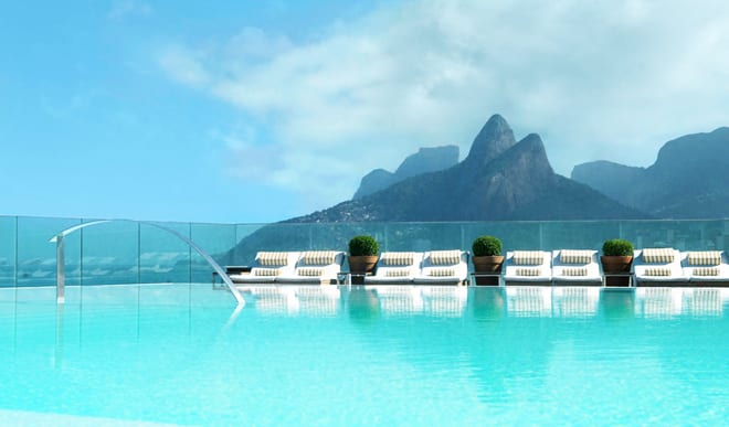 Fasano Rio de Janeiro Piscina Vista