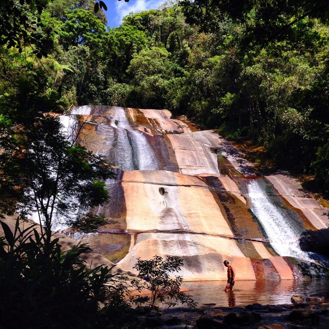 Cachoeira de Santa Clara em Visconde de Mauá