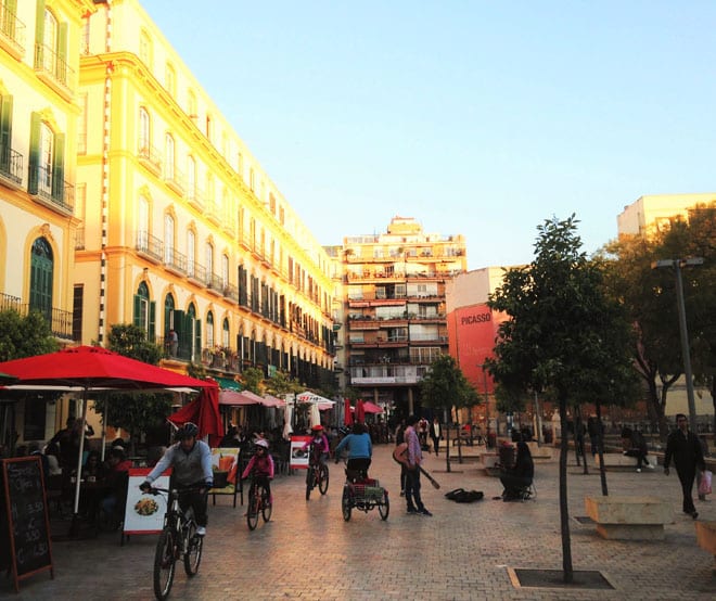 Plaza de la Merced em Malaga