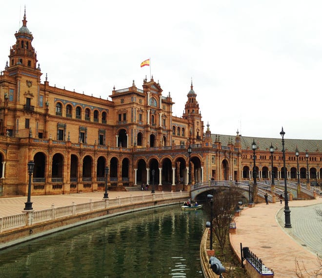 Plaza de Espana em Sevilha