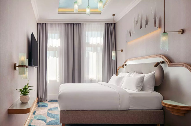 Quarto do Allure Prague Hotel