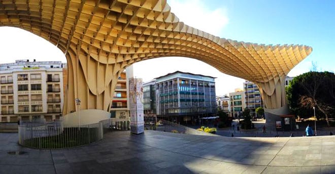 Parasol em Sevilha