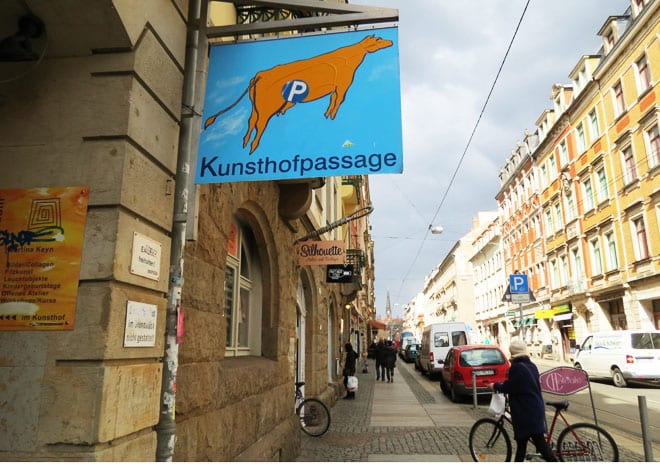 Kunsthofpassage em Dresden