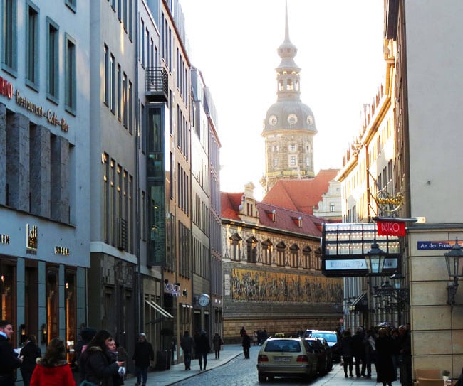 Painel Furstenzug em Dresden