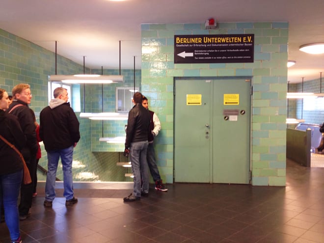 Berliner Unterwelt Gesundbrunnen Bunker