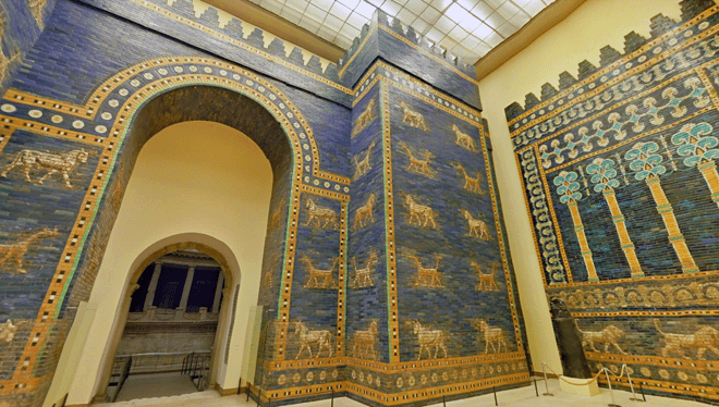 Porta de Ishtar no Museu Perganon