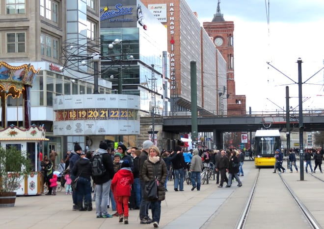 Alexanderplatz em Berlim