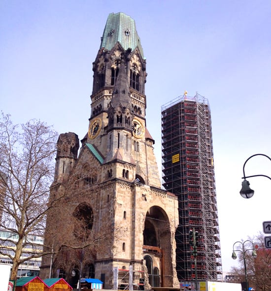 Igreja Kaiser-Wilhelm-Gedächtniskirche em Berlim