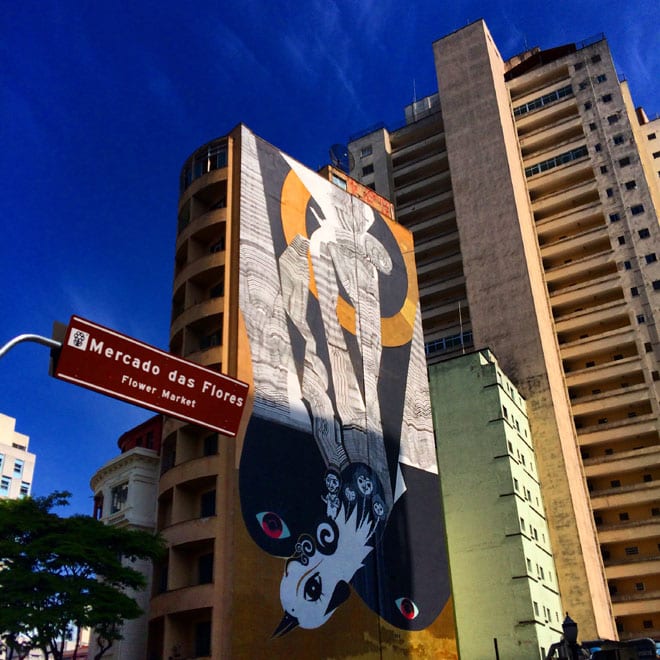 Grafite centro de Sao Paulo