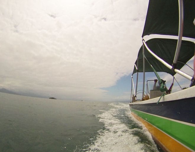 Passeio de barco em Paraty