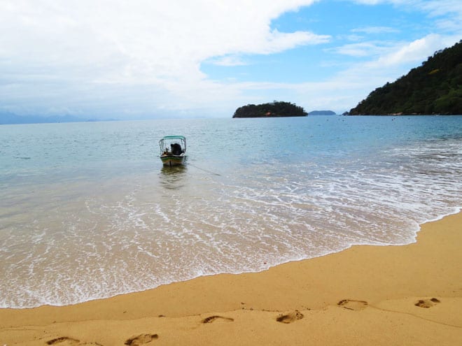 Praia Vermelha em Paraty