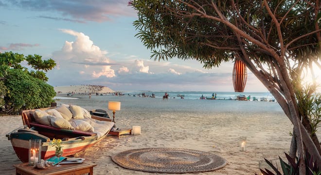 Casa de Praia: uma das opções de lugares onde se hospedar em Jericoacoara, de frente para a Praia! Foto: Divulgação.