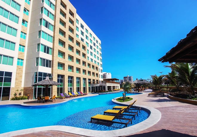 Gran Mareiro Hotel na Praia do Futuro em Fortaleza