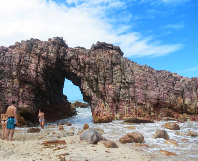 Pedra Furada em Jericoacoara. Foto: GC/Blog Vambora!