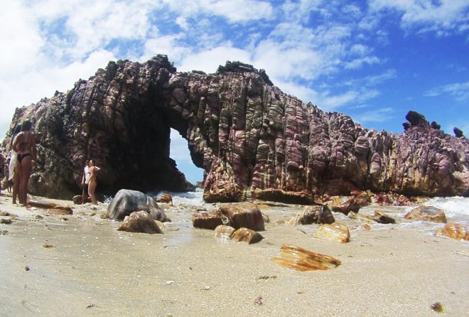 Pedra Furada em Jericoacoara. Foto: GC/Blog Vambora!