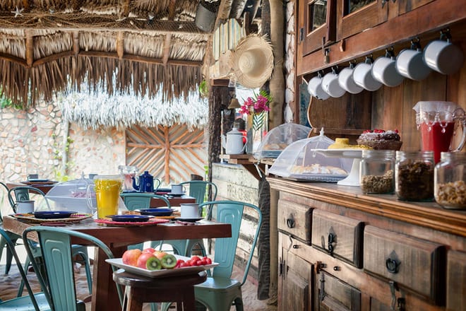 Pousada Pescador Jericoacoara cafe da manha