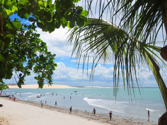 Praia de Jericoacoara no Ceará. Foto: GC/Blog Vambora!