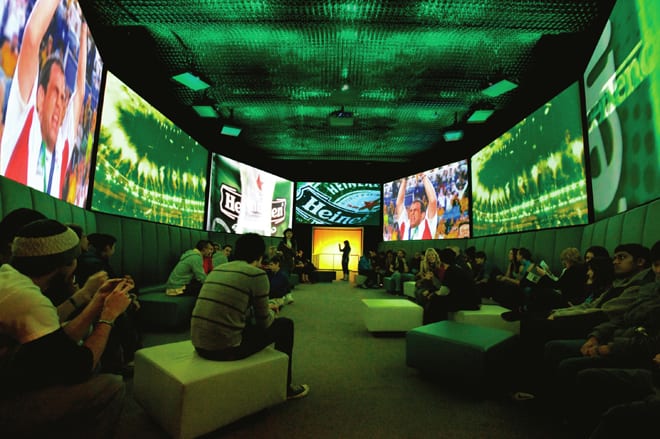 Heineken Experience. Foto: Divulgação