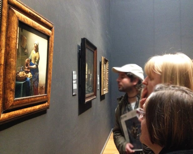Quadro "A Leiteira", de Vermeer 