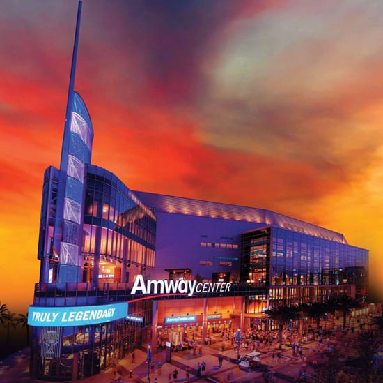Amway Center Orlando. Foto: Divulgação