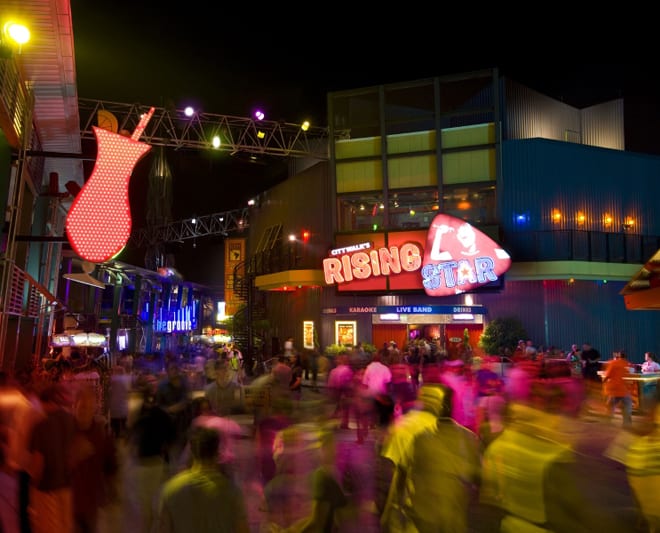 CityWalk Universal Orlando. Foto: Divulgação