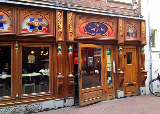 DampKring, coffeshop em Amsterdam. Foto: GC/Blog Vambora!