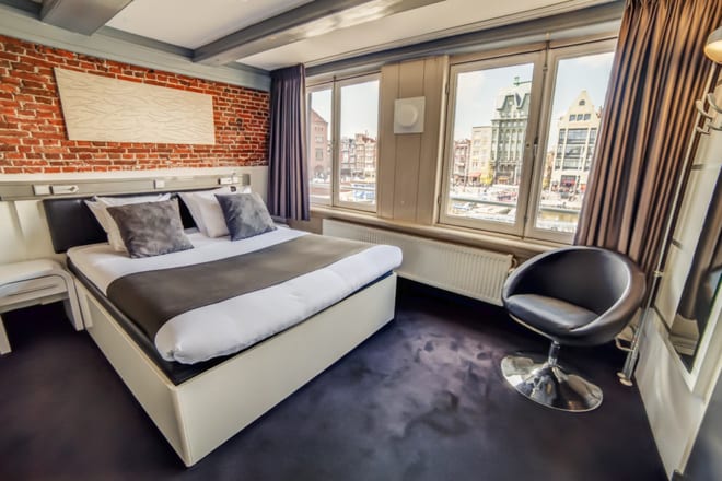 Hotel CC, super centralizado em Amsterdam. Foto: Divulgação