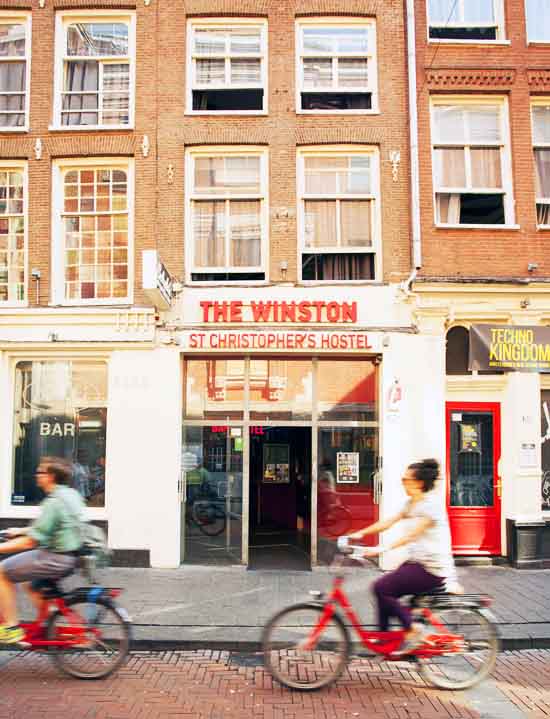St Christopher's at The Winston no centro medieval/bairro da Luz Vermelha em Amsterdam. Foto: Divulgação