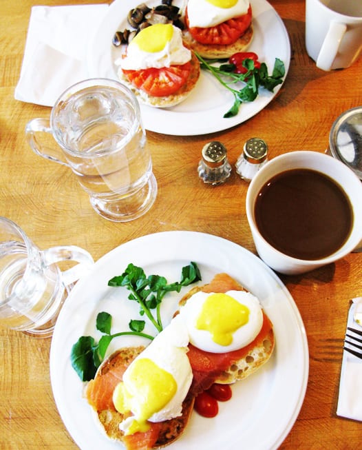 Eggs Benedict no brunch em Nova York. Foto: GC/Blog Vambora!