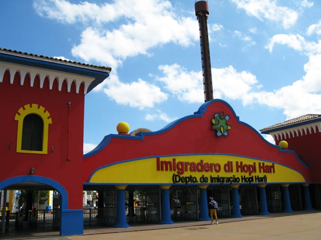 Entrada do HOPI HARI