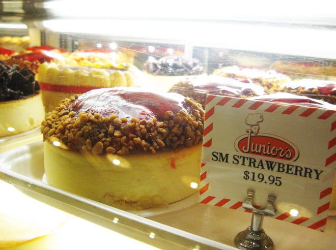 Cheesecake do Junior's em NY. Foto: GC/Blog Vambora!