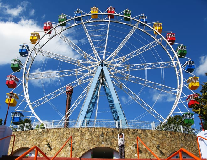 Roda gigante reformada do Hopi Hari