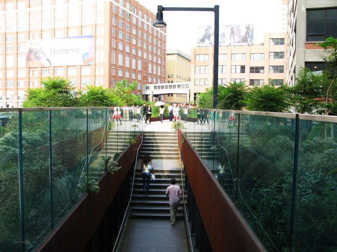 Acesso ao High Line em Nova York