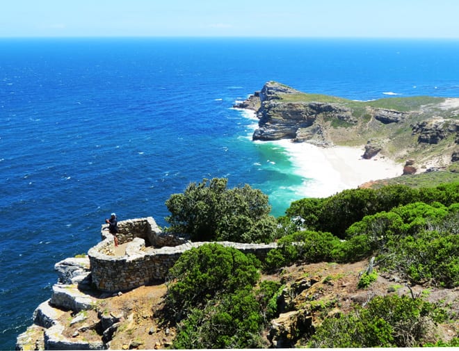 Cabo da Boa Esperança na África do Sul