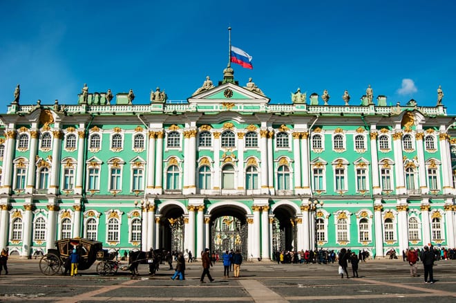 Hermitage em Sao Petersburgo