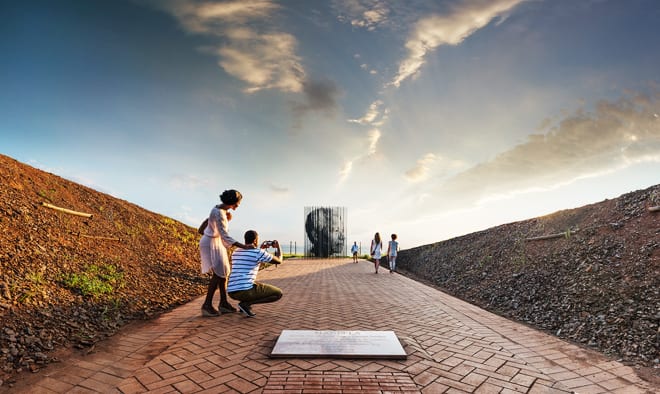 Monumento a Nelson Mandela em Howick