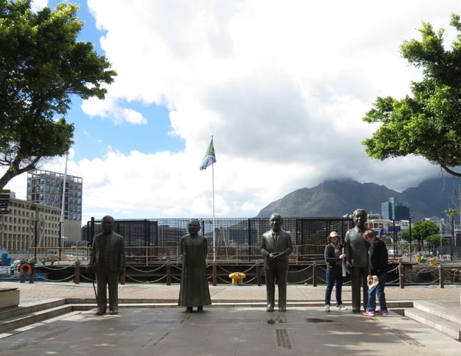 Nobel square na Cidade do Cabo