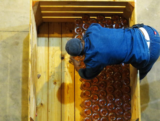 Produção de vinhos na Groot Constantia, a mais antiga vinícola da África do Sul