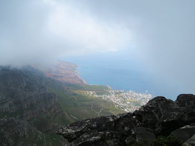 Vista Cidade do Cabo Table Mountain