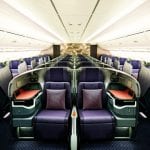 Próxima viagem: As melhores companhias aéreas e aeroportos do Brasil e do mundo! usiness Class do avião A380 da SIngapore Airlines