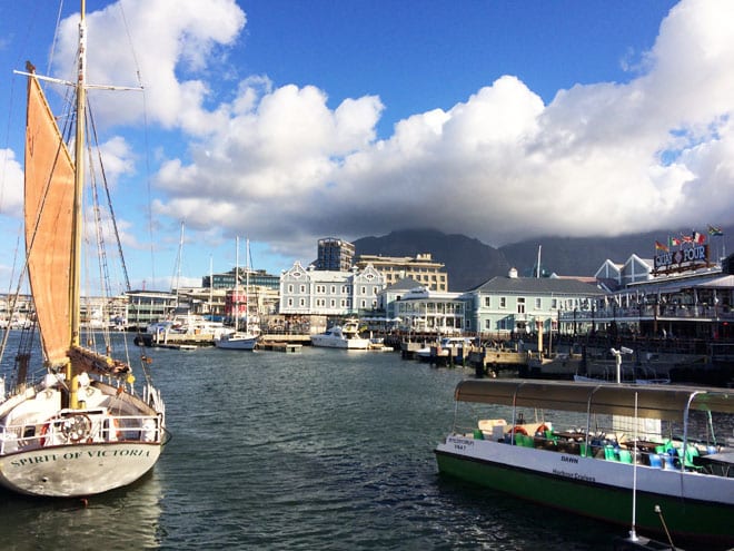 Região do Waterfront da Cidade do Cabo