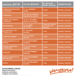 Próxima viagem: Feriados de 2019 – Calendário com dias para viajar! Feriados de 2019 - Blog Vambora