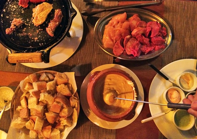 Fondue em Campos do Jordão