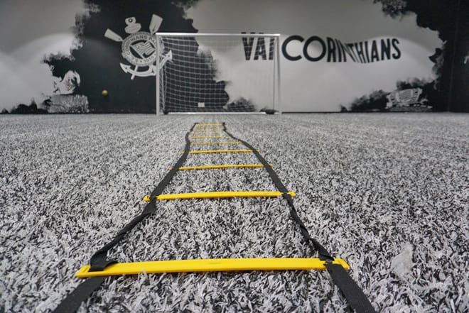 Sala de aquecimento Arena Corinthians