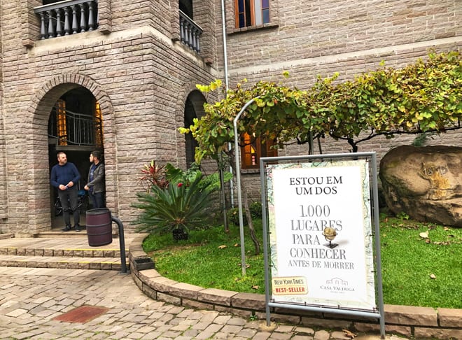 Entrada Casa Valduga