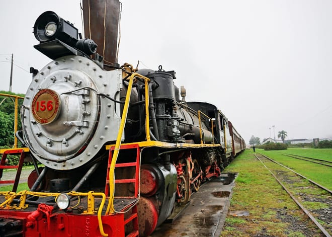 Passeio de trem Maria Fumaça