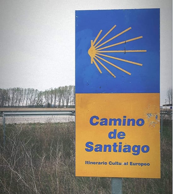 Placa Caminho de Santiago