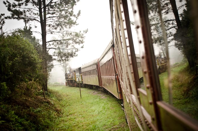 Passeio de trem Maria Fumaça