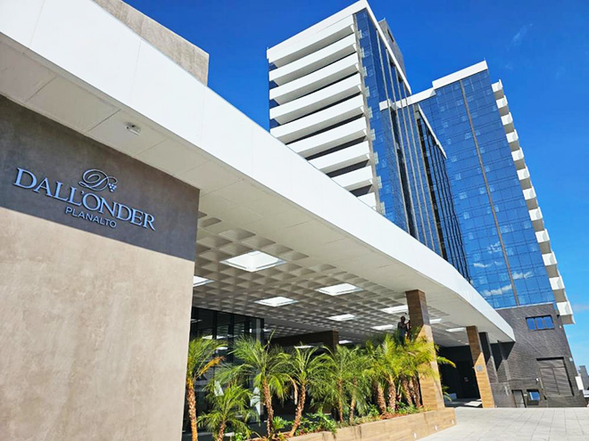 fachada hotel Dall Onder Planalto
