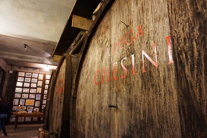 Adega Chesini, uma das melhores vinícolas do Vale dos Vinhedos para se descobrir